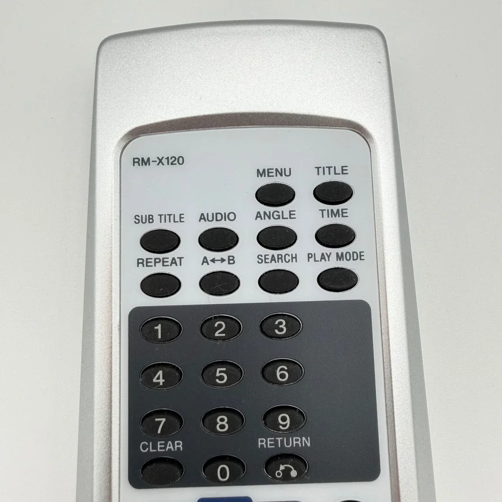 Sony RM-X120 OEM DVD Player Remote Control 1-476-925-11 w Box Tested and Working